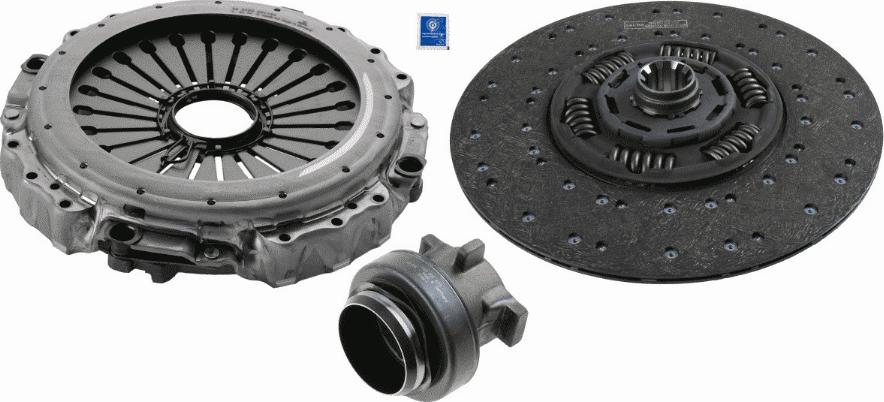 SACHS 3400 700 604 - Комплект съединител vvparts.bg