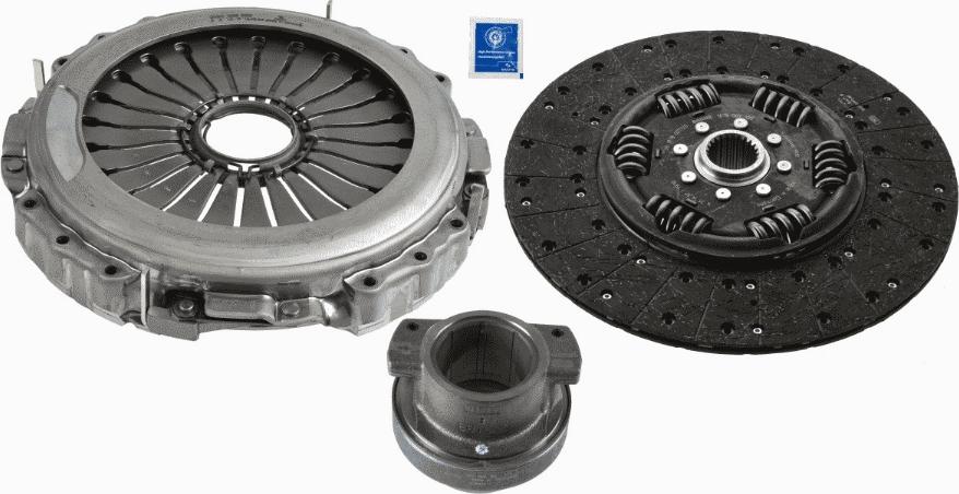 SACHS 3400 700 610 - Комплект съединител vvparts.bg