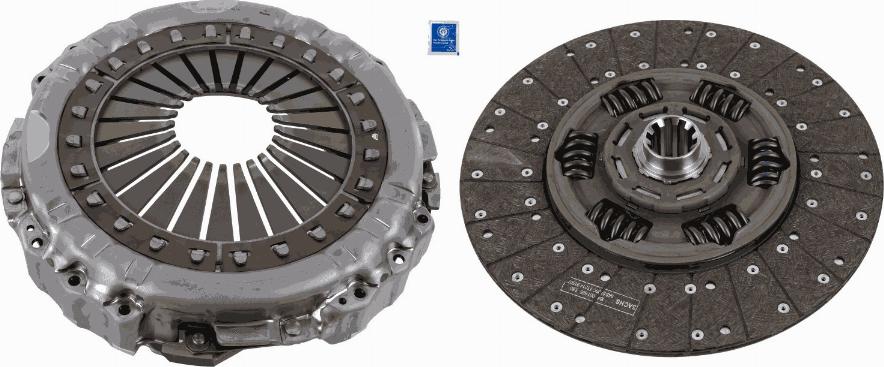 SACHS 3400 700 686 - Комплект съединител vvparts.bg