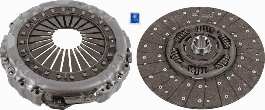 SACHS 3400 700 680 - Комплект съединител vvparts.bg