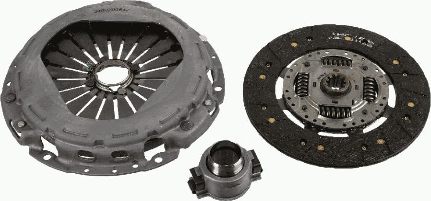 SACHS 3400 700 637 - Комплект съединител vvparts.bg