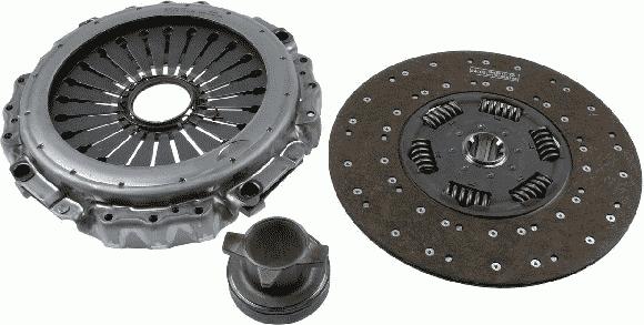 SACHS 3400 700 344 - Комплект съединител vvparts.bg