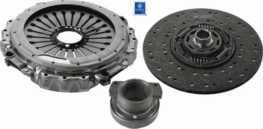 SACHS 3400 700 354 - Комплект съединител vvparts.bg