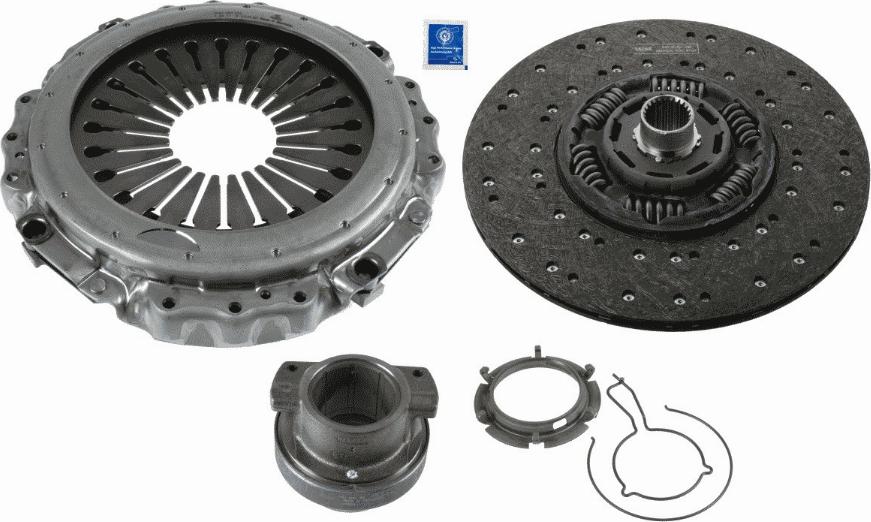 SACHS 3400 700 356 - Комплект съединител vvparts.bg