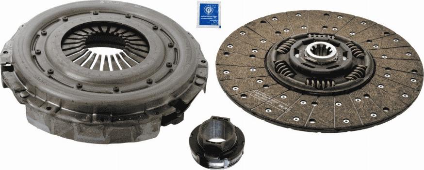 SACHS 3 400 700 353 - Комплект съединител vvparts.bg