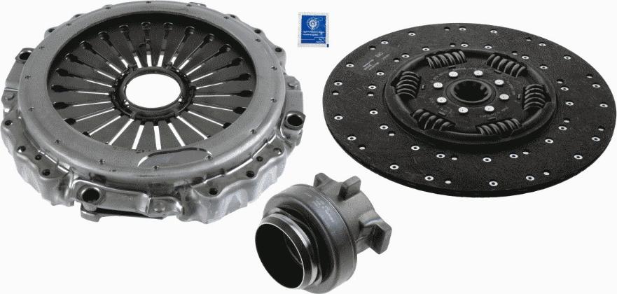 SACHS 3400 700 366 - Комплект съединител vvparts.bg