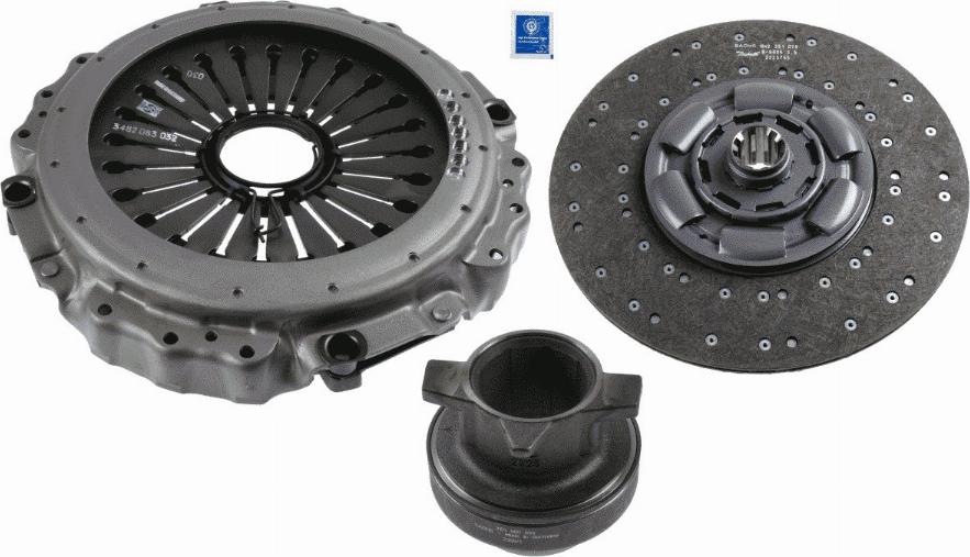 SACHS 3400 700 362 - Комплект съединител vvparts.bg