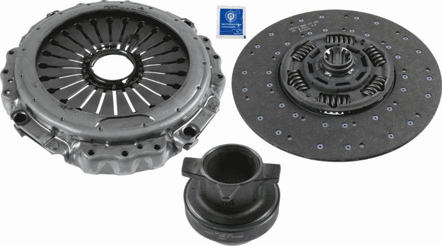 SACHS 3 400 700 380 - Комплект съединител vvparts.bg