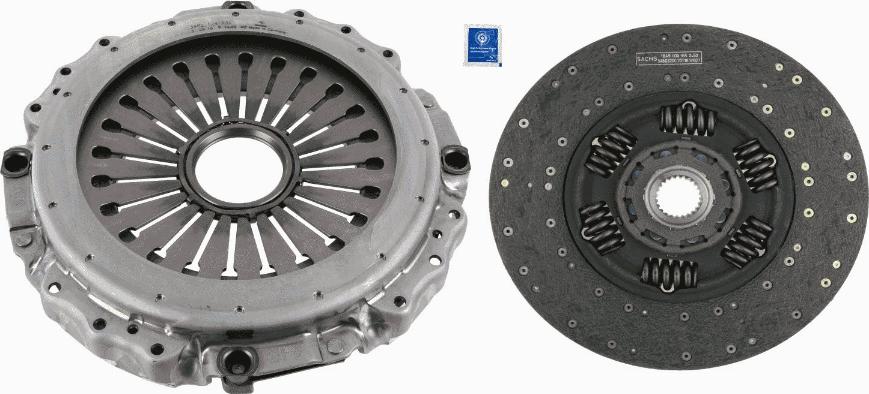 SACHS 3400 700 324 - Комплект съединител vvparts.bg