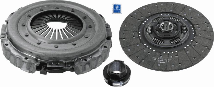 SACHS 3400 700 320 - Комплект съединител vvparts.bg