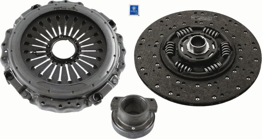 SACHS 3400 700 372 - Комплект съединител vvparts.bg