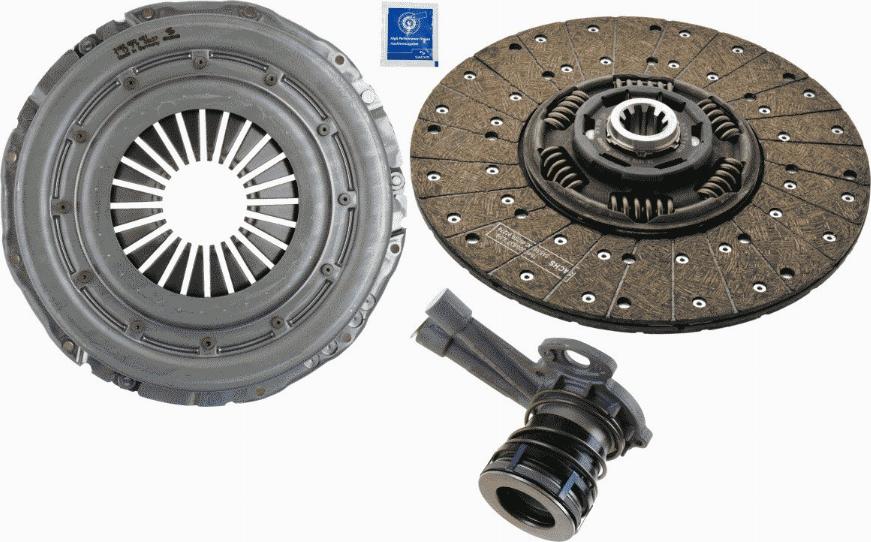 SACHS 3 400 710 002 - Комплект съединител vvparts.bg