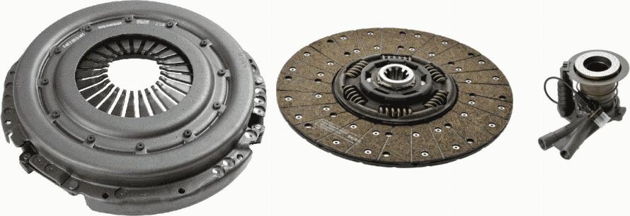 SACHS 3 400 710 011 - Комплект съединител vvparts.bg