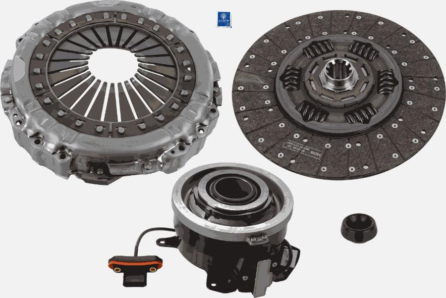 SACHS 3400 710 026 - Комплект съединител vvparts.bg