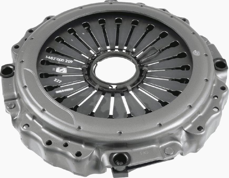 SACHS 3482 000 209 - Притискателен диск vvparts.bg