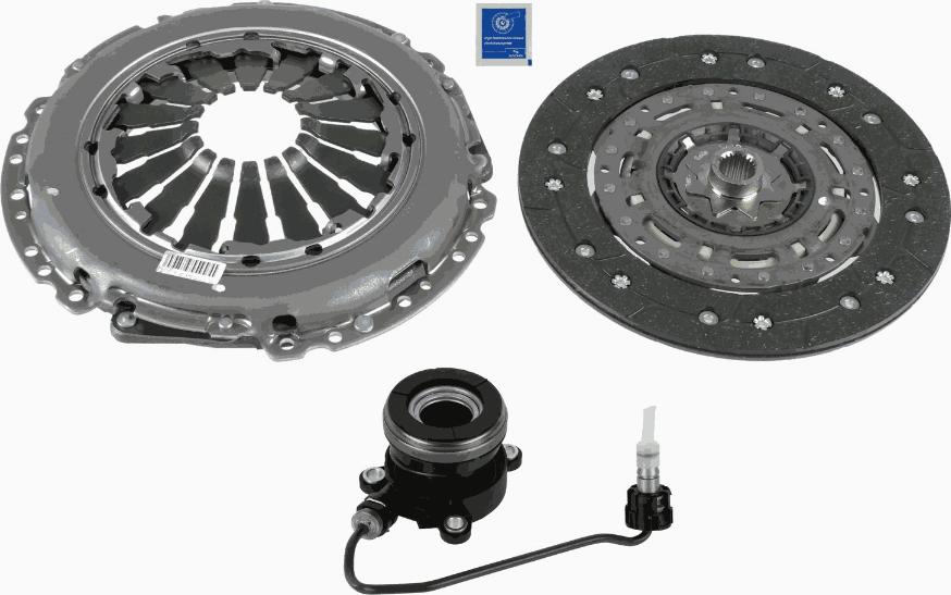 SACHS 3000 990 461 - Комплект съединител vvparts.bg