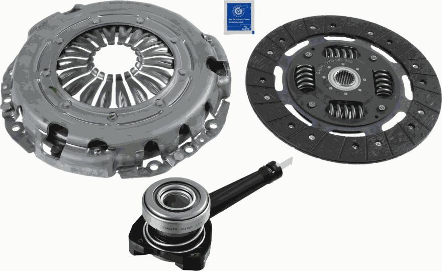 SACHS 3000 990 408 - Комплект съединител vvparts.bg