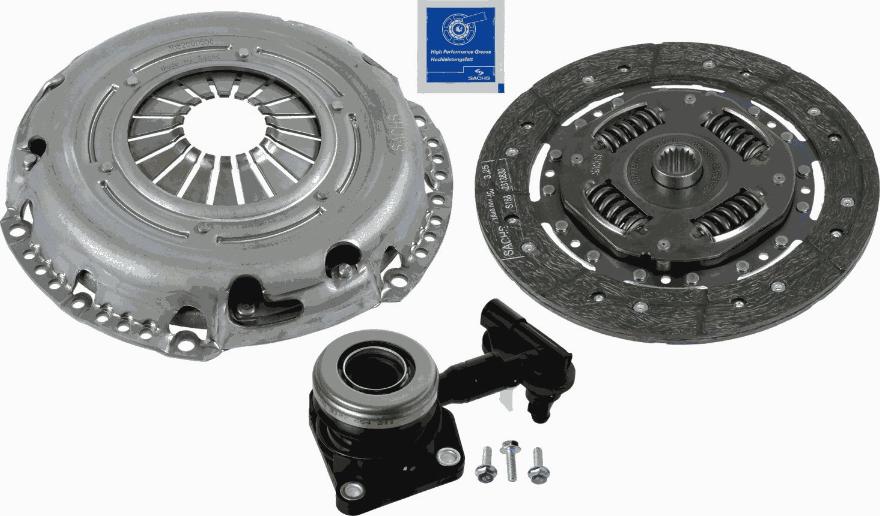 SACHS 3000 990 516 - Комплект съединител vvparts.bg