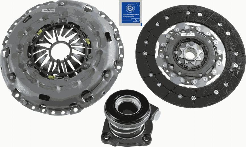 SACHS 3000 990 163 - Комплект съединител vvparts.bg