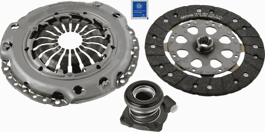 SACHS 3000 990 134 - Комплект съединител vvparts.bg