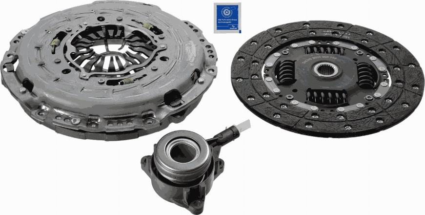 SACHS 3000 990 380 - Комплект съединител vvparts.bg