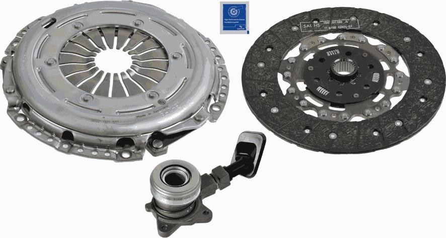 SACHS 3000 990 296 - Комплект съединител vvparts.bg