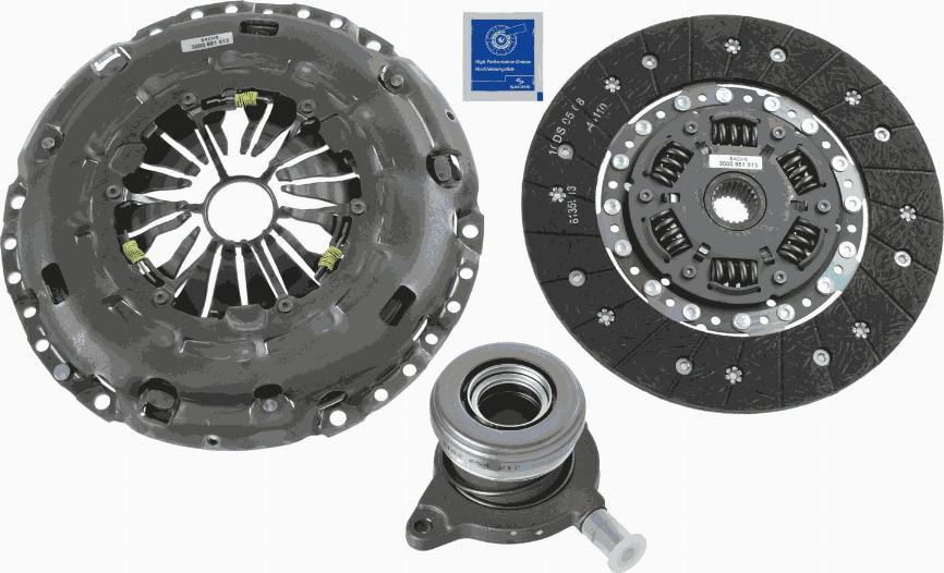 SACHS 3000 990 242 - Комплект съединител vvparts.bg