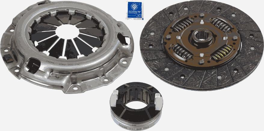 SACHS 3000 954 029 - Комплект съединител vvparts.bg