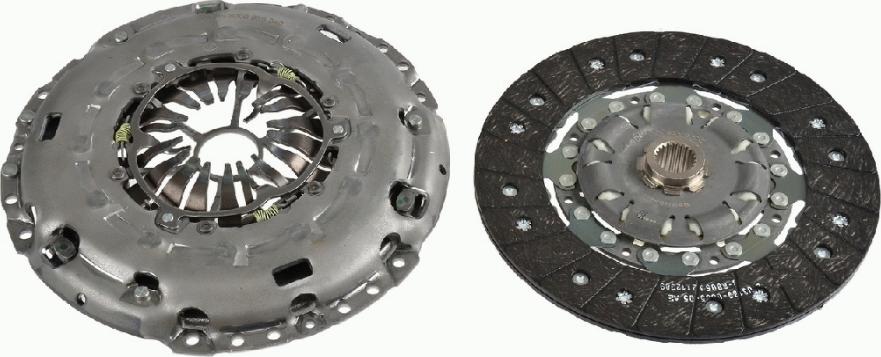 SACHS 3000 950 940 - Комплект съединител vvparts.bg