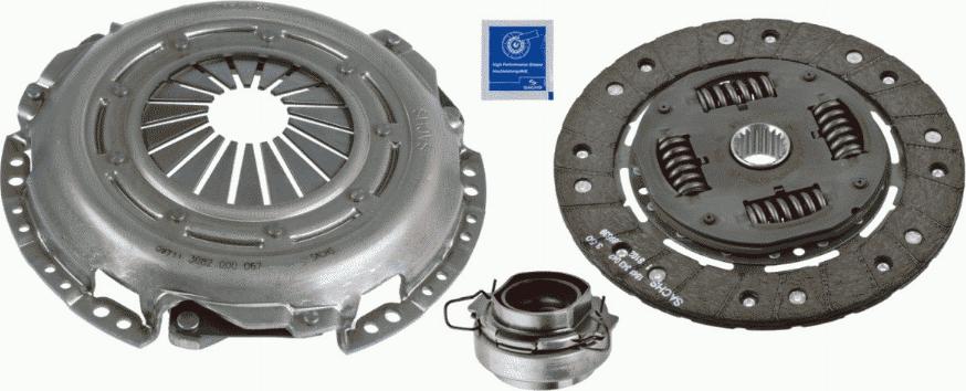 SACHS 3000 950 902 - Комплект съединител vvparts.bg