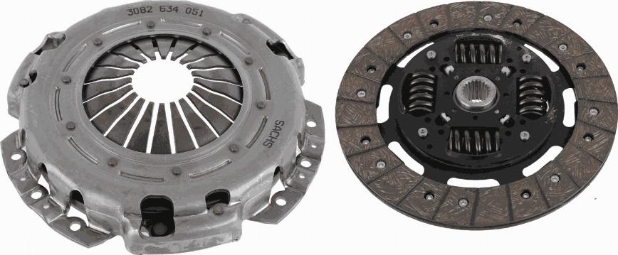 SACHS 3000 950 551 - Комплект съединител vvparts.bg