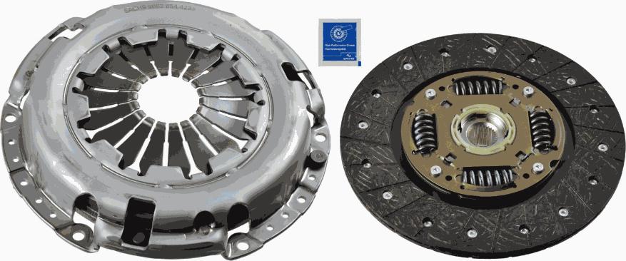 SACHS 3000 950 668 - Комплект съединител vvparts.bg