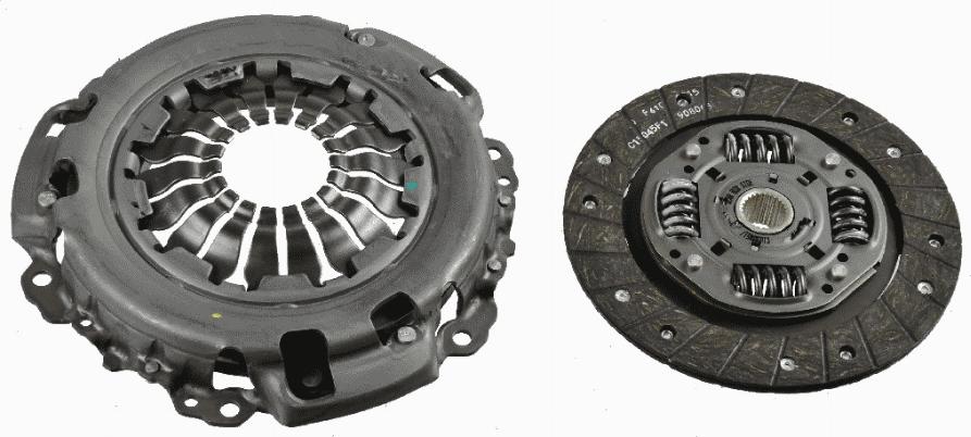 SACHS 3000 950 672 - Комплект съединител vvparts.bg