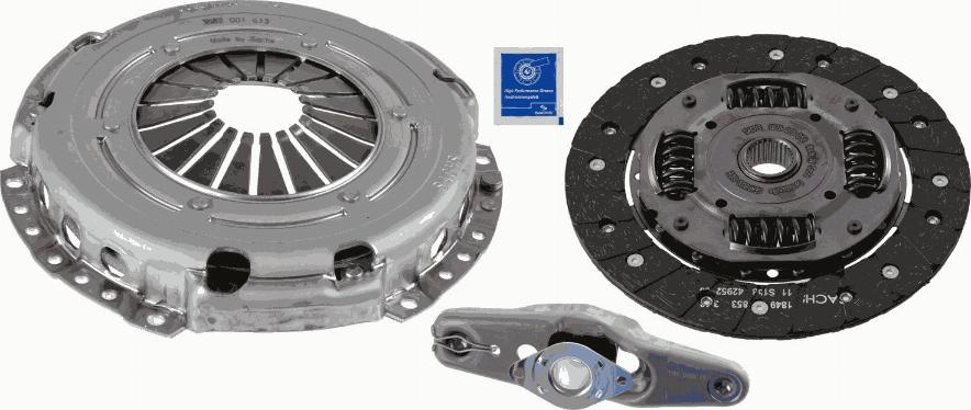 SACHS 3000 950 100 - Комплект съединител vvparts.bg