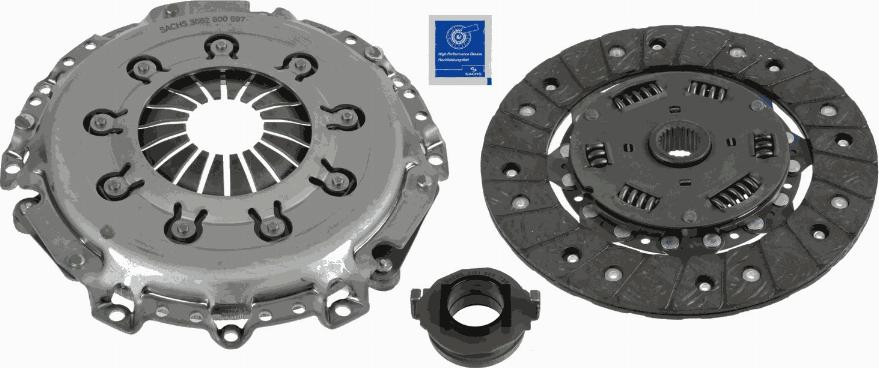 SACHS 3000 950 731 - Комплект съединител vvparts.bg