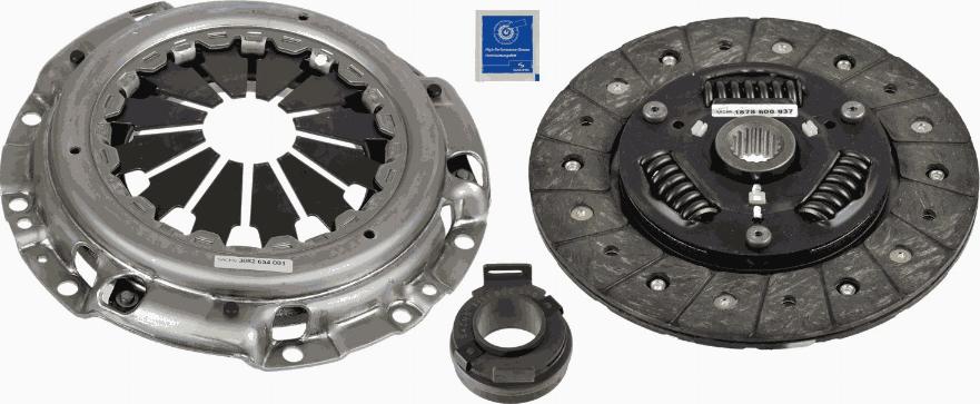 SACHS 3000 951 448 - Комплект съединител vvparts.bg