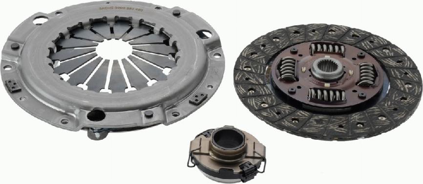 SACHS 3000 951 466 - Комплект съединител vvparts.bg