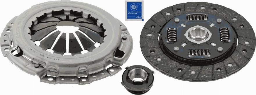 SACHS 3000 951 475 - Комплект съединител vvparts.bg