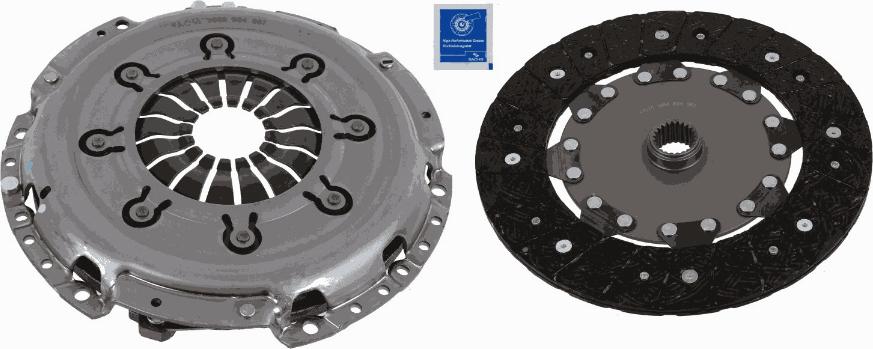 SACHS 3000 951 587 - Комплект съединител vvparts.bg