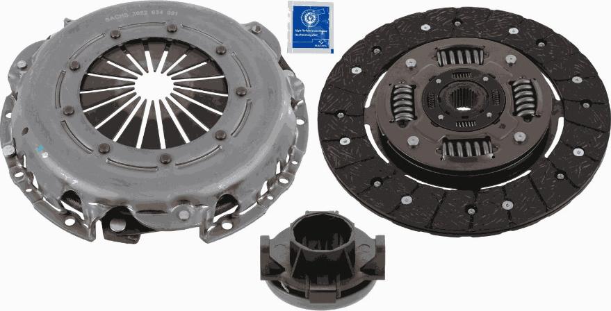 SACHS 3000 951 604 - Комплект съединител vvparts.bg