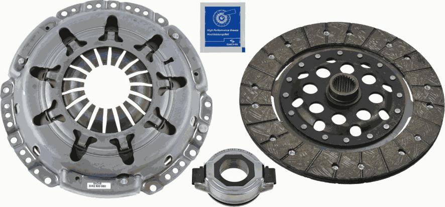 SACHS 3000 951 178 - Комплект съединител vvparts.bg