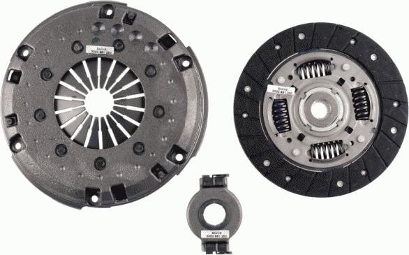 SACHS 3 000 951 250 - Комплект съединител vvparts.bg