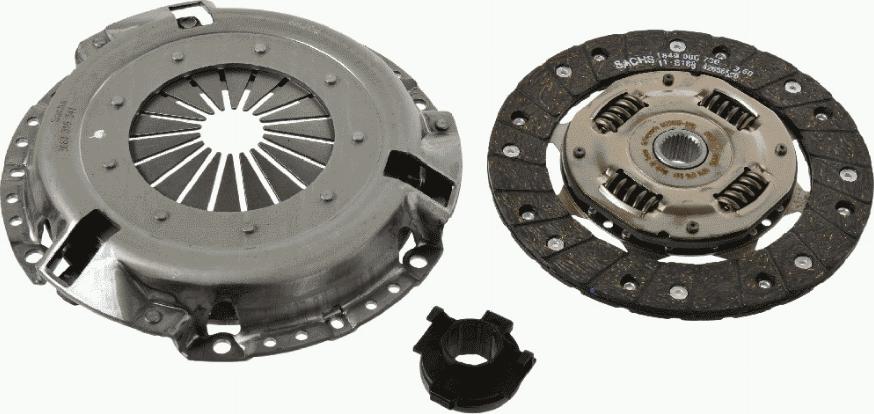 SACHS 3000 951 204 - Комплект съединител vvparts.bg