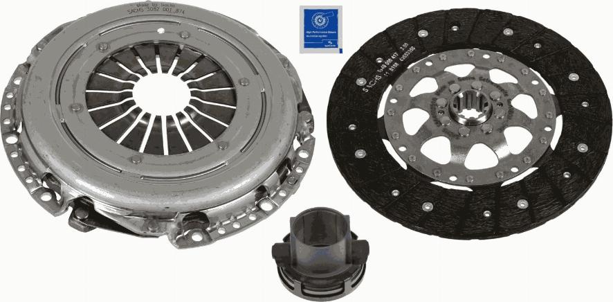 SACHS 3000 970 092 - Комплект съединител vvparts.bg