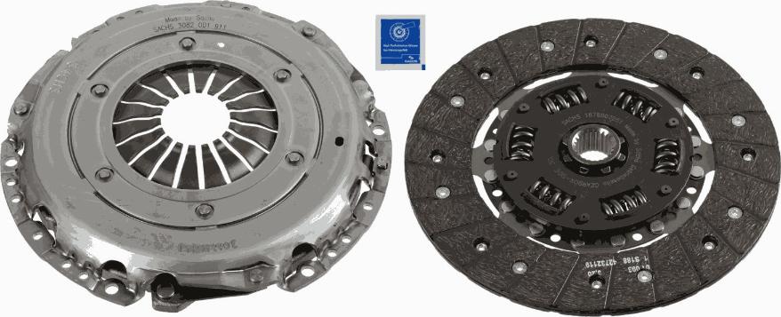 SACHS 3000 970 089 - Комплект съединител vvparts.bg