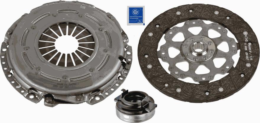 SACHS 3000 970 108 - Комплект съединител vvparts.bg