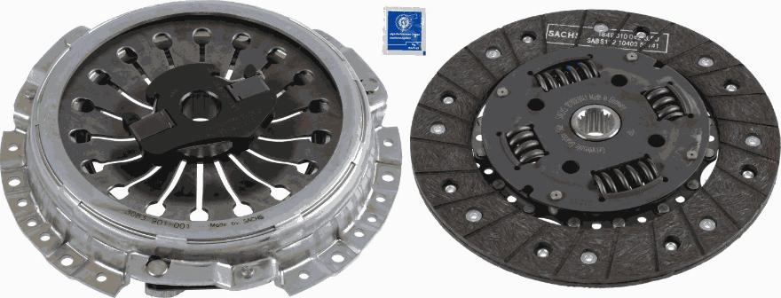 SACHS 3 000 855 401 - Комплект съединител vvparts.bg