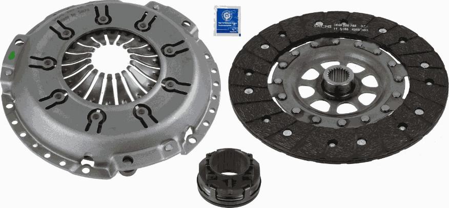 SACHS 3000 851 602 - Комплект съединител vvparts.bg