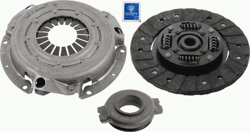 SACHS 3000 825 901 - Комплект съединител vvparts.bg