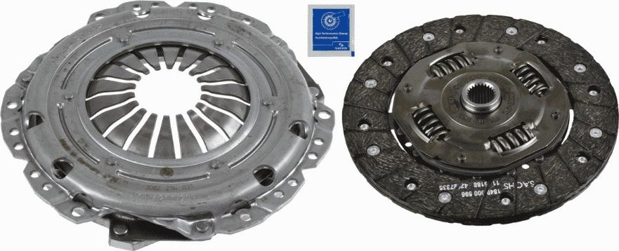 SACHS 3 000 828 202 - Комплект съединител vvparts.bg